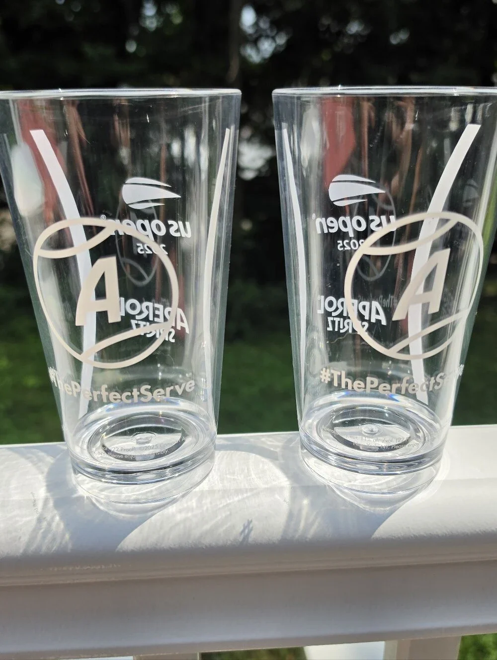 Aperol Spritz US Open 2025 Plastic Cups Never Used The Perfect Serve